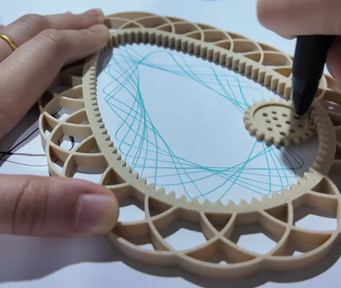 3Dプリンターで楽しむ万花尺｜造形精度が生み出す美しいデザイ