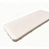 内蔵ポンプ式シングル伸縮エアマットレス 200×76×10cm 高反発スポンジエアベッド 手動急速空気入れ排気 コンパクト収納キャンプマット 家庭用仮眠・車内泊・床敷き用耐湿耐磨エアベッド - シングル ベージュ / Single Beige