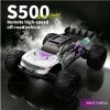 S300/S500 1/16 四駆 RC オフロードトラック 30km/h 高速ラジコンカー 2.4G 全比例リモコン 金属駆動軸 防滴 ESC 独立サスペンション 大人・12 歳以上ティーン向けホビー 全地形対応 2 種車体デザイン - S500 ホワイトパープル / White Purple