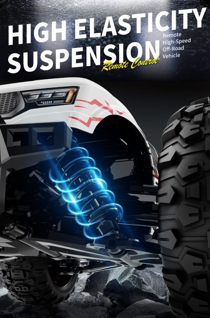 S300/S500 1/16 四駆 RC オフロードトラック 30km/h 高速ラジコンカー 2.4G 全比例リモコン 金属駆動軸 防滴 ESC 独立サスペンション 大人・12 歳以上ティーン向けホビー 全地形対応 2 種車体デザイン