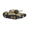 COOLBANK G2078 1/16 イギリス十字軍巡洋戦車 RC ラジコン戦車 合金製ミリタリーモデル 15ch 多機能 発煙 / 砲撃発光 / 360 度砲塔回転 大人向けホビーコレクション - カモブラック / Camo Black